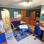 Small Basement Private Entrance View Apartment Fitjar