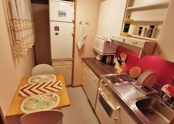 Апартаменты Small Basement Private Entrance View